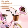 Kinderfahrrad 12–16 Zoll, Korb, Puppensitz & Stützräder 1 Produktbild-Vorschau 3
