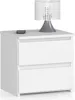 Kommode mit zwei Schubladen 40 cm hoch und 40 cm breit, Produktbild-Vorschau 1