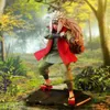 A figurine of Jiraiya from Naruto Shippuden is posed in a forest setting. Podgląd zdjęcia produktu