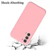 A pink phone case is shown falling onto a cracked surface, illustrating its shock-absorbing feature. Náhľad obrázku produktu