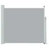 vidaXL Tenda laterale estensibile 100x300 cm Grigio Anteprima dell’immagine prodotto 2