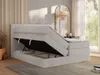 MKS MEBLE Boxspringbett 160x200 Hellgrau Cord, Produktbild-Vorschau 3