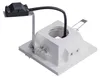 Inbouwspot Plastra GU10 13cm wit Productafbeelding-voorbeeld 1