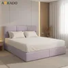 Boxspringbett - 160x200 - Rosa - mit Bettkästen - mit Produktbild-Vorschau 9