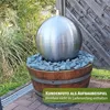 CLGarden 48cm großer Edelstahl Kugel Springbrunnen ESB5 Produktbild-Vorschau 11