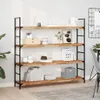 vidaXL Étagère suspendue 120x30x4 cm Bois massif acacia Voir les images du produit 2