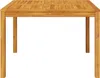 vidaXL Stół ogrodowy 110x110x75 cm z litego drewna Podgląd zdjęcia produktu 12