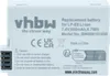 vhbw 2x Akku kompatibel mit Canon EOS 600D, Kiss X6i, 650D, Produktbild-Vorschau 3