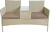 Polyrattan Gartenbank Bank Rattan Sitzbank 2-Sitzer Produktbild-Vorschau 2