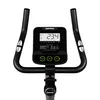 Close-up of the handlebars and display of a stationary exercise bike. Produktbild-Vorschau