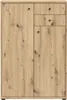 Kommode >Tembi< in Artisan Eiche - 73,7x111,1x34,8cm Produktbild-Vorschau 3