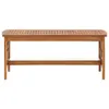 vidaXL Table basse 102x50x43 cm en bois massif d'acacia Voir les images du produit 1