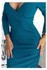 Kleid NUMOCO 406-1 BLAU Größe: L Produktbild-Vorschau 6
