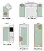Volero - Waschbarer Läufer - Hazy Braun Creme - 80x180cm - Produktbild-Vorschau 2