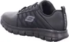 A side view of a black Skechers shoe. Anteprima dell’immagine prodotto