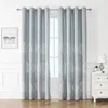 132*275cm Outdoor Wasserdicht Vorhänge mit Ösen Blätter Produktbild-Vorschau 9