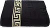 Luxus Medusa Badetuch 100x150 cm - Schwarz - feinste Produktbild-Vorschau 1