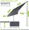 Juskys Klemmmarkise Kapstadt 350x120 cm - Höhenverstellbar, Produktbild-Vorschau 5