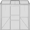 A front view of a greenhouse. Produktbild-Vorschau