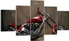 Bild auf Leinwand - Leinwandbild - Motorrad Chrom Räder - Produktbild-Vorschau 1