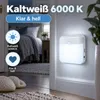 Lámpara de noche LED con sensor de movimiento, recargable Vista previa de la imagen del producto 3