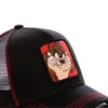 CAPSLAB Looney Tunes HFT Trucker Mesh Cap TAZ 1 Black/Red Produktbild-Vorschau 3