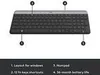 Logitech Slim Wireless Combo MK470 Tastatur RF Wireless Produktbild-Vorschau 20