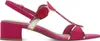 MARCO TOZZI Damen Sandale Textil Sandalette Metallic Produktbild-Vorschau 1