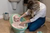 Shnuggle Babybadewanne mit Ablauf Eucalyptus Produktbild-Vorschau 9