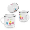 Mr. & Mrs. Panda Emaille Tasse Küken Schlüpfen - Weiß - Produktbild-Vorschau 4