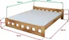 Hochbett Naomi 180 x 200 cm, Erle Matratze: Ohne Matratze, Produktbild-Vorschau 4