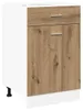 vidaXL Armoire basse à tiroirs Lyon Chêne Artisan Voir les images du produit 1