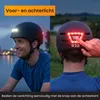 R2B Fietshelm Volwassenen met LED Verlichting - Maat XL Productafbeelding-voorbeeld 2