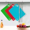 4 pièces PP Planche à découper de cuisine flexible Planche Voir les images du produit 7