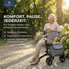 ForeverSenior Aluminium Rollator - 3-fach faltbar mit Produktbild-Vorschau 5