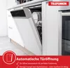 Telefunken Geschirrspüler 60 cm teilintegrierbar, Einbau Produktbild-Vorschau 6