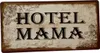 Kühlschrankmagnet im Antik Look - Hotel Mama - Magnet Produktbild-Vorschau 1