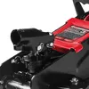 A close-up view of a hydraulic jack's lifting mechanism. Produktbild-Vorschau