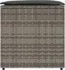vidaXL Scatola per cuscini con contenitore grigio 50 x 50 x Anteprima dell’immagine prodotto 5