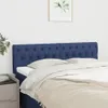 vidaXL Kopfteile Blau 144x7x78/88 cm Stoff Produktbild-Vorschau 2