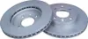 2x MAXGEAR Bremsscheibe 19-0747MAX für RENAULT CLIO II Produktbild-Vorschau 1