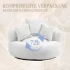 LVHOM Lazy Sofa mit 3 Kissen, Klassischer Sitzsack mit Produktbild-Vorschau 8