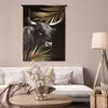MuchoWow® Wandteppich Wandbehang Schottisches Hochlandrind Produktbild-Vorschau 5