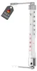 Fensterthermometer Wiener Metall Thermometer 20cm Lang Produktbild-Vorschau 1