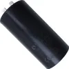 A black cylindrical capacitor with metal terminals. Produktbild-Vorschau