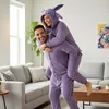 Piżama Onesie Kigurumi Kostium Przebranie Pokemon Espeon L: Podgląd zdjęcia produktu 6