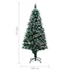 Sapin de Noël artificiel avec cônes et neige 180 cm Voir les images du produit 8