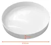 1.05 Vassoio rotondo in bianco lucido - Ø 25 cm circa - Anteprima dell’immagine prodotto 2