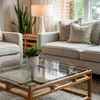 [Wallfluent] Glasplatte Eckig Glasscheibe Tischplatte ESG Produktbild-Vorschau 3