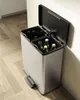 Curver Duo Tretmülleimer Deco 26L+26L Silbern Produktbild-Vorschau 11